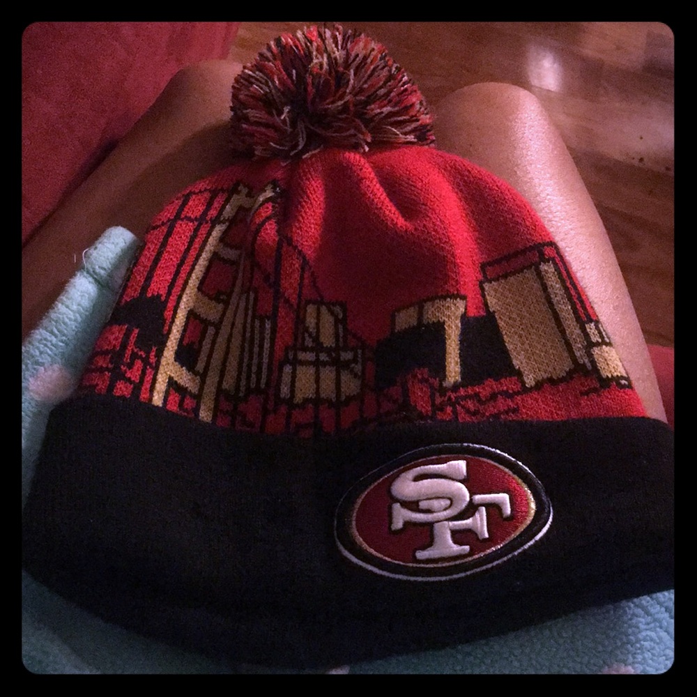 San Francisco 49ers beanie